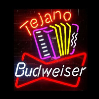 Budweiser Tejano Handcrafted Beer bar Neontábla