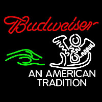 Budweiser Tradition Beer Sign Neontábla