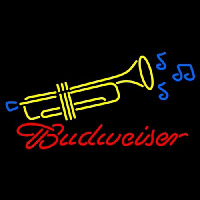 Budweiser Trumpet Neontábla