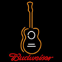 Budweiser Wall Guitar Beer Sign Neontábla