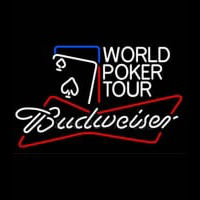 Budweiser World Poker Tour Neontábla