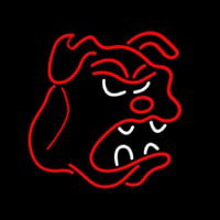 Bull Dog Logo Neontábla