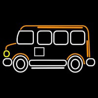 Bus Icon Neontábla