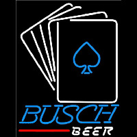 Busch Cards Beer Sign Neontábla