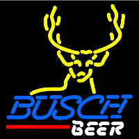 Busch Deer Buck Beer Sign Neontábla