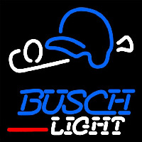 Busch Light Baseball Beer Sign Neontábla