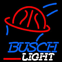 Busch Light Basketball Beer Sign Neontábla