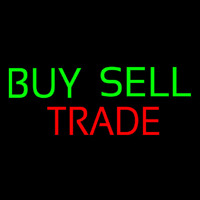 Buy Sell Trade Neontábla