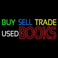 Buy Sell Trade Used Books Neontábla