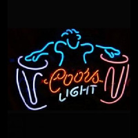 COORS LIGHT DRUM Neontábla