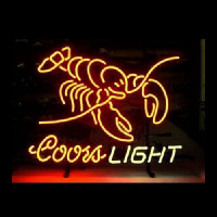 COORS LIGHT LOBSTER Neontábla