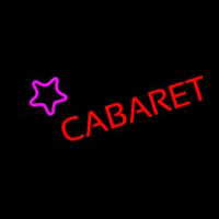 Cabaret Star Logo Neontábla