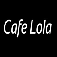 Cafe Lola Neontábla