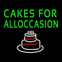Cakes For All Occasion Neontábla