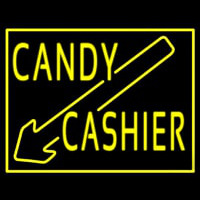 Candy Cashier Neontábla