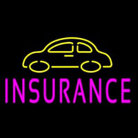 Car Insurance Neontábla