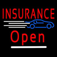 Car Insurance Open Neontábla