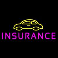 Car Logo Auto Insurance Logo Neontábla