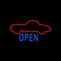 Car Logo Open Neontábla