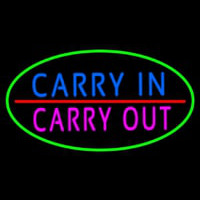 Carry In Carry Out Neontábla