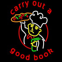 Carry Out A Good Book Neontábla