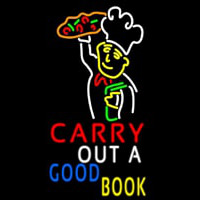 Carry Out A Good Book Neontábla