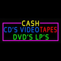 Cash Cds Videos Dvds Lps Tapes Neontábla