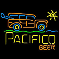 Cerveza Pacifico Sun Bus Neontábla