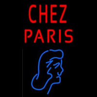 Chez Paris With Girl Neontábla