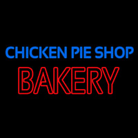 Chicken Pie Shop Bakery Neontábla