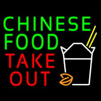 Chinese Food Take Out Neontábla