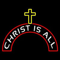 Christ Is All Neontábla