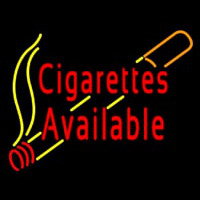 Cigarettes Available Neontábla