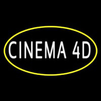 Cinema 4d With Border Neontábla