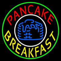 Circle Pancake Breakfast Neontábla