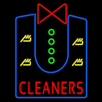 Cleaners With Shirt Neontábla