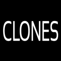 Clones Neontábla