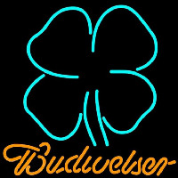 Clover Budweiser Beer Sign Neontábla