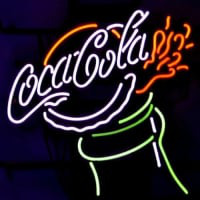 Coca Cola Coke Kocsma Kijelző Bolt Sör Kocsma Neontábla Ajándék Gyors szállítás