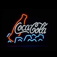 Coca Cola Ice Sör Kocsma Nyitva Neontábla