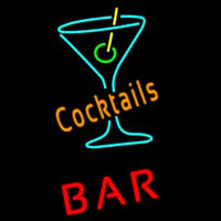 Cocktails Bar Neontábla