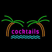 Cocktails Neontábla