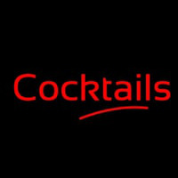 Cocktails Neontábla