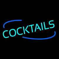 Cocktails Neontábla