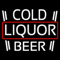 Cold Liquor Beer Neontábla
