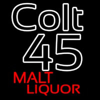 Colt 45 Beer Sign Neontábla