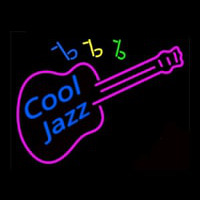 Cool Jazz Guitar Neontábla