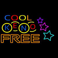 Cool Keno Free 1 Neontábla