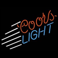 Coors Light Blue Stripe Neontábla