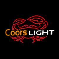 Coors Light Crab Neontábla